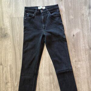 Reformation skinny straight leg Denim